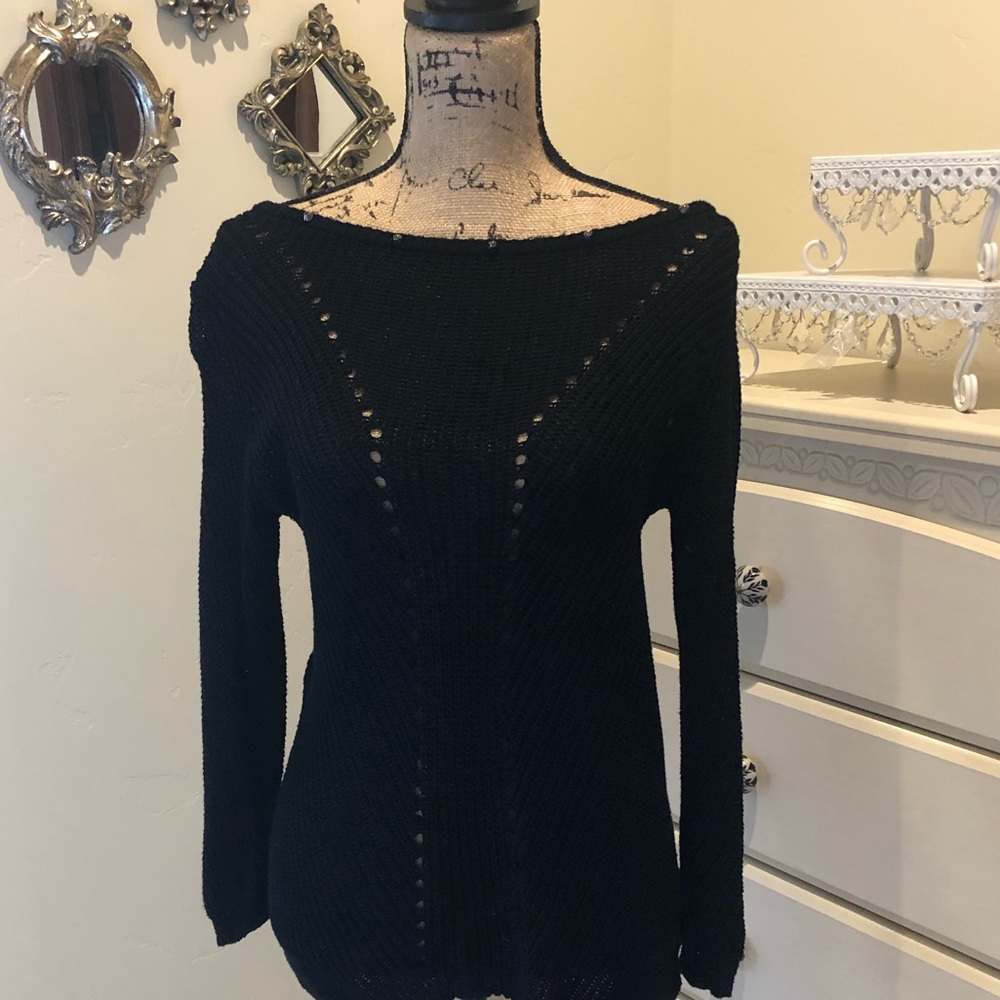 Guess black sweater